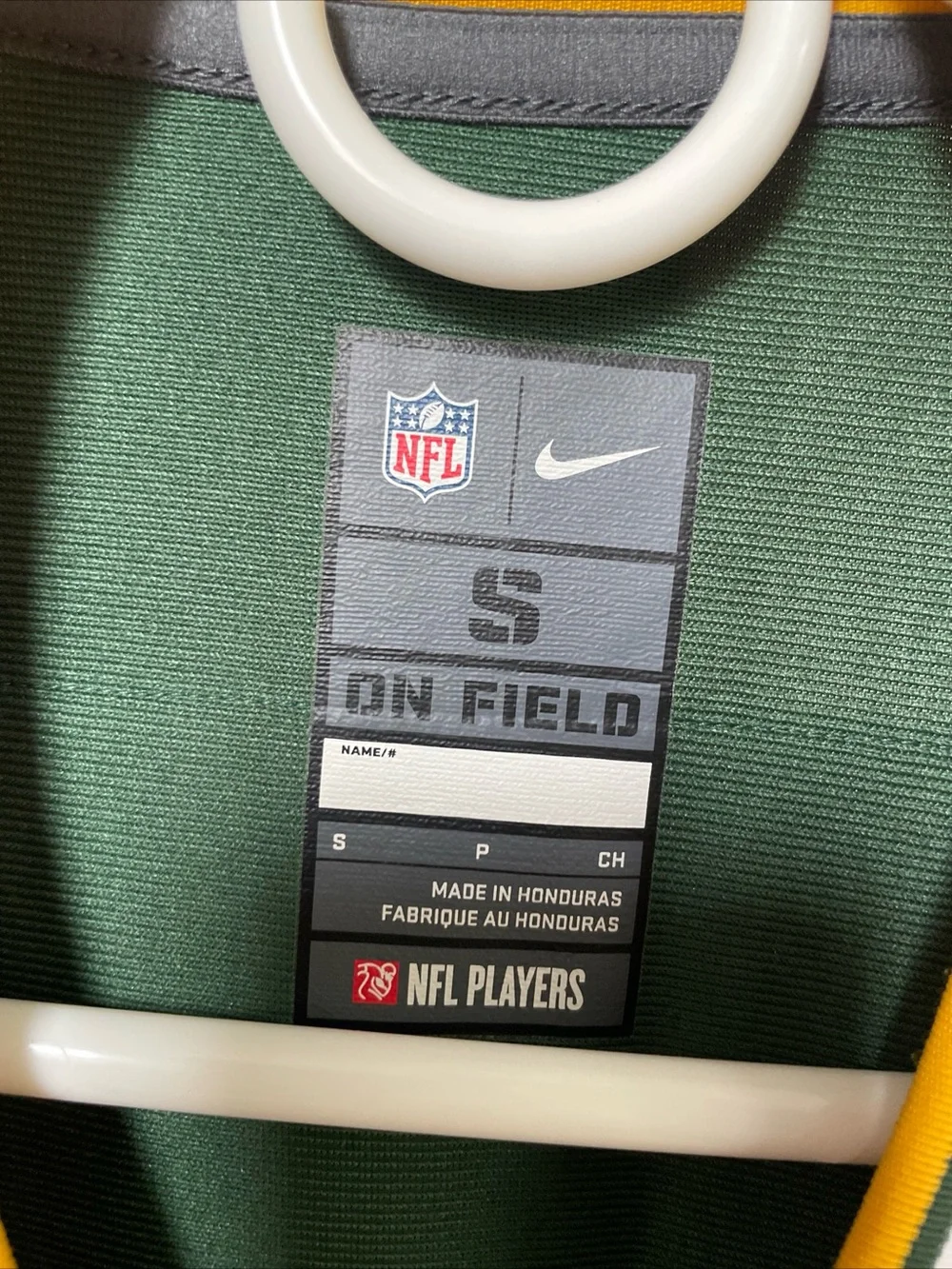 Nike Green Bay Packers Football Jersey Men’s Size Small- Aaron Rodgers #12